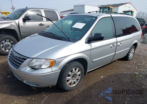 2006 Chrysler Town & Country Touring из США, поврежденный, VIN 2A4GP54L56R772868